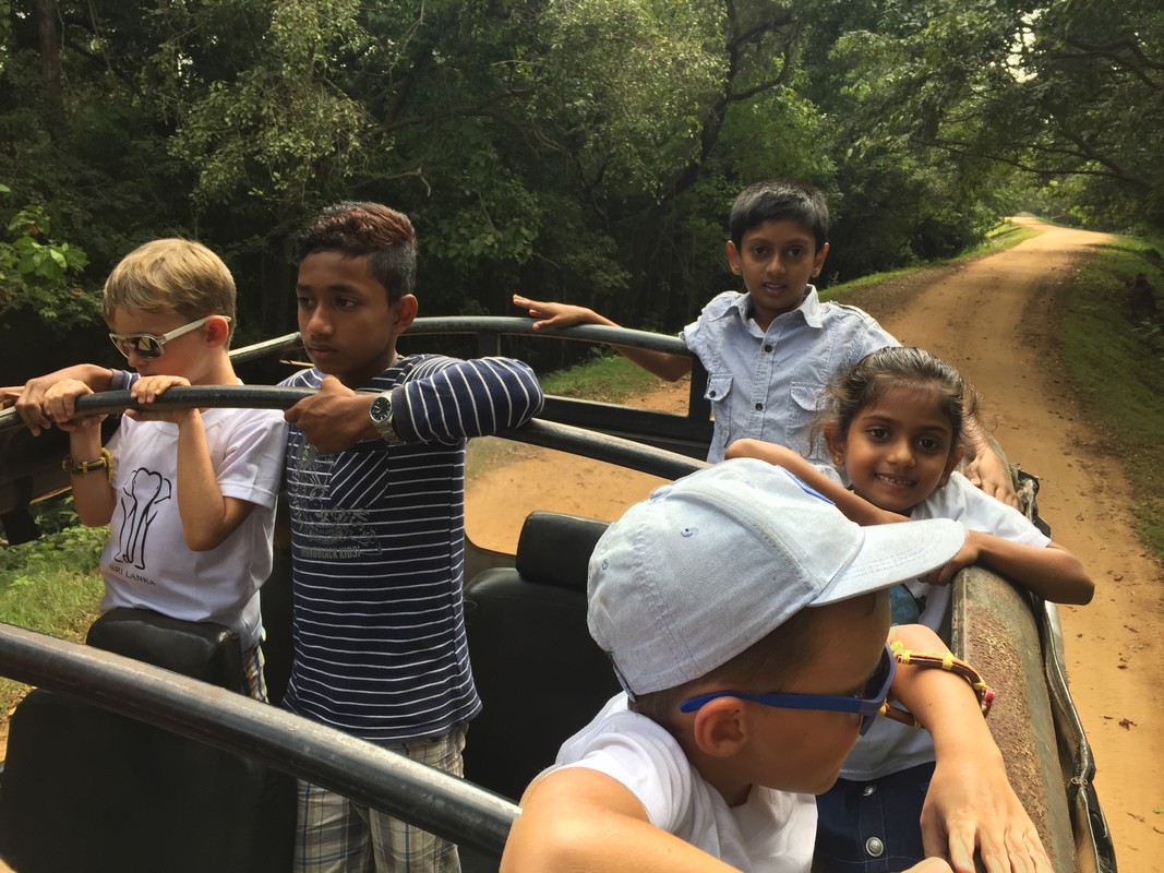 Srí Lanka s deťmi vnútrozemie