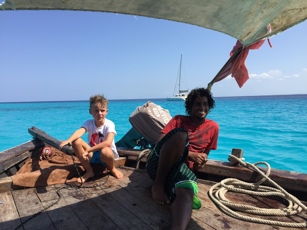 Zanzibar s deťmi